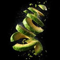 A Splash Of Fresh Creamy Guacamole With A Hint Of Lime photo