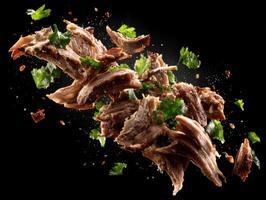 A Cascade Of Crispy And Juicy Mexican Carnitas photo