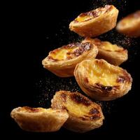 The Perfect Descent Of A Portuguese Custard Tart photo