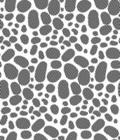 Monochrome Giraffe skin pattern. Seamless pattern vector
