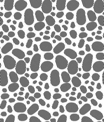 Monochrome Giraffe skin pattern. Seamless pattern