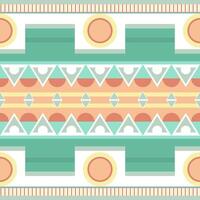 Seamless tribal pattern. Geometric ethno texture. Ornament for wrapping paper, wallpaper vector