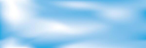 Beautiful clouds, abstract white and blue color gradient background,illu vector