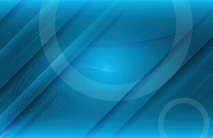 Abstract blue background with lines vector