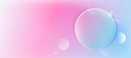 pink and light blue Color gradient background, Minimalist design gradient colorful background illustration for presentation product on ads social media vector