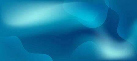 Minimalist wave color on teal gradient background vector