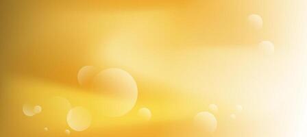 Golden Bokeh Abstract Background vector