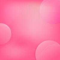 Pink Color gradient background, Minimalist circle with gradient background illustration for presentation product on ads social media vector
