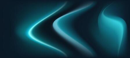 Minimalist abstract background , blue neon lights blurry background for presentation branding or business template vector