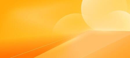 Orange and yellow Color gradient background, Minimalist design gradient colorful background illustration for presentation product branding on ads social media vector