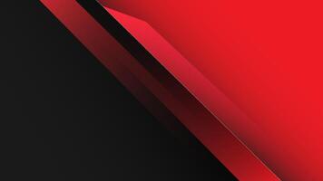 red black geometric on dark background. abstract elegant background illustration vector