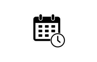 Calendar Icon collection. Set of calendar symbols. Meeting Deadlines icon. Calendar or appointment schedule flat icon1 vector