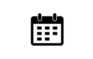Calendar Icon collection. Set of calendar symbols. Meeting Deadlines icon. Calendar or appointment schedule flat icon4 vector