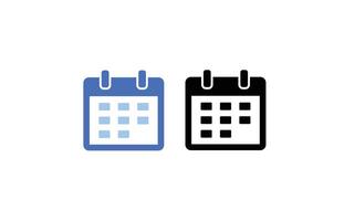 Calendar Icon collection. Set of calendar symbols. Meeting Deadlines icon. Calendar or appointment schedule flat icon5 vector