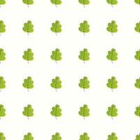 A pattern with green leaves on it vector