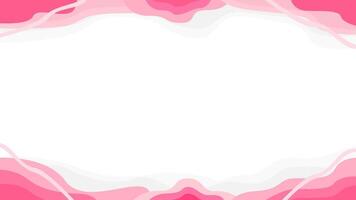 A pink and white background with a white frame vector
