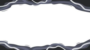 A black and white background with a hole in it vector