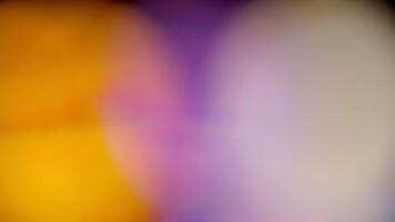 Light Leaks abstract 4K footage. Moving blinking circle lens glow flare bokeh overlays natural animation defocused blurred color background. Compositing over your footage, stylizing , transitions video
