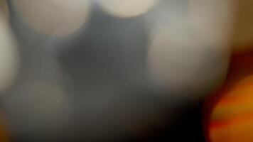Light Leaks abstract 4K footage. Moving blinking circle lens glow flare bokeh overlays natural animation defocused blurred color background. Compositing over your footage, stylizing , transitions video