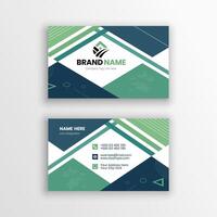 Simple and Sleek Business Card Template for Professionals vector