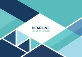abstract geometric background with blue and white shapes vector