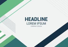 abstract background with green and blue vector