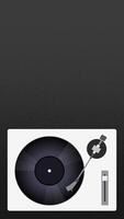 4K motion animation of a retro turntable music player spinning with a dark neutral color background. Perfect for vintage music, parties, creative projects. video