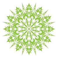 wheat green and white circular design with a circular pattern vector