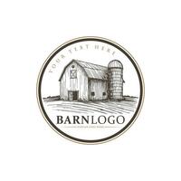 Vintage farm badge logo and labels design vector