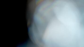 Light Leaks abstract 4K footage. Moving blinking circle lens glow flare bokeh overlays natural animation defocused blurred color background. Compositing over your footage, stylizing , transitions video