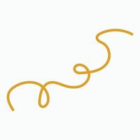 SImple abstract line, waves, curve illustration. vector