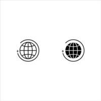 Worldwide icon set. for mobile concept and web design. illustration, eps 10. vector
