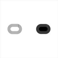 Set of running track icons. Stadium templates top view. Racetracks for sprint, marathon or other athletic sports competitions isolated on white background. graphic illustration. vector