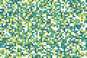 Bright and colorful circular mosaic pattern, perfect for various creative and branding needs vector