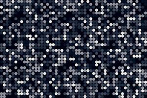 Stylish black and white dotted mosaic texture, great for backgrounds, textiles, and creative projects vector
