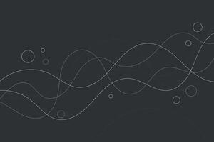 Stylish amorphous geometric backgrounds with abstract flowing motion and elegant circular art vector