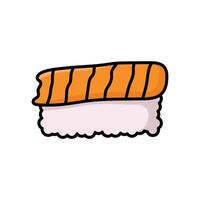 Fresh Sushi Serving vector