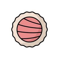 Assorted Sushi Set vector