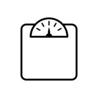 Weight Scale Icon vector