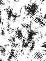 Dramatic Black and White Abstract Texture Grunge Brushstrokes Pattern vector