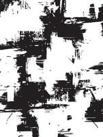 Dramatic Black and White Abstract Texture Grunge Background for Design Projects vector