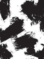 Dramatic Black and White Abstract Texture Bold Brushstrokes for Design vector