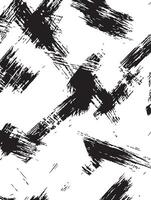 Dynamic Black and White Brushstroke Texture Abstract Art Background vector