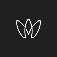 three linked wires overlapping simple logo vector