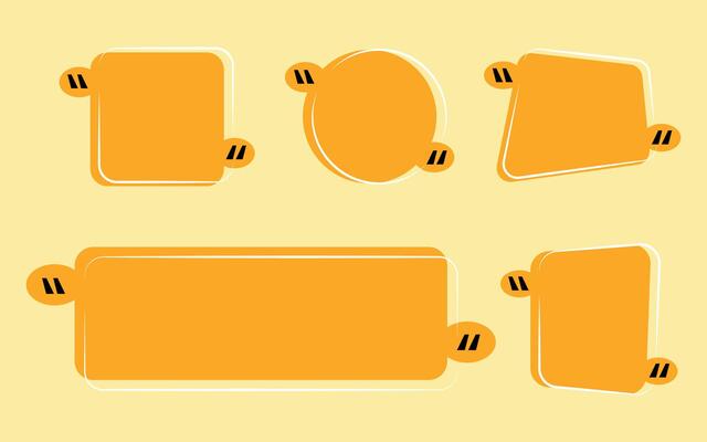 Modern Quote Box Templates Set