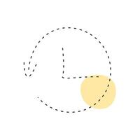Clock Cycle icon Illustration vector