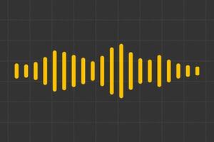 Podcast artwork template with visual element, abstract waves, retro color palette. Episode branding and online content covers vector