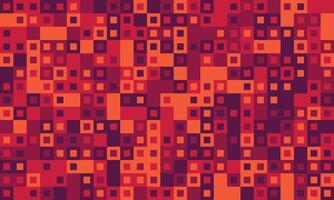 Abstract red and burgundy pixelated mosaic background. Perfect for tech, energy, or design projects needing a vibrant, modern aesthetic. vector