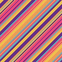 Vibrant diagonal stripes in a cheerful color palette. Perfect for backgrounds, textiles, or website design. vector