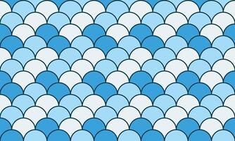 Serene blue and white scales pattern. Perfect for backgrounds, textures, website design, or print projects. Evokes water, tranquility, and elegance. vector